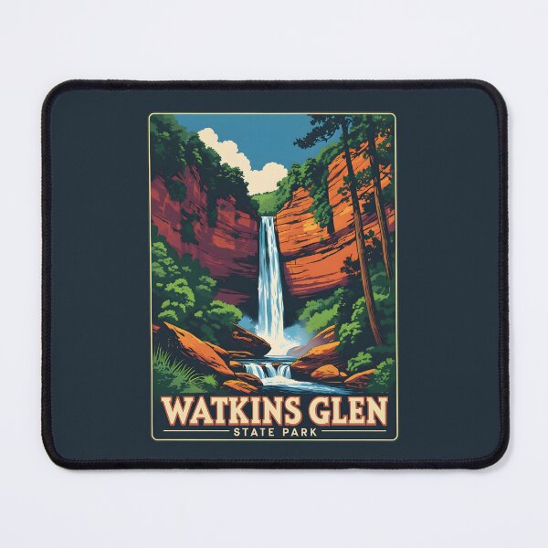 Item preview, Watkins Glen State Park - New York State  designed and sold by GoodOldVintage.