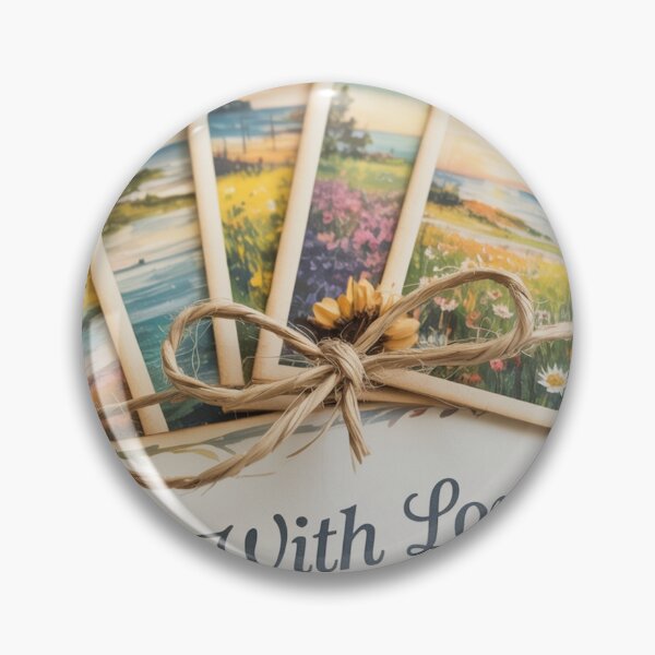 Item preview, Postcard with rural landscape,watercolor. designed and sold by elegantpaterns.