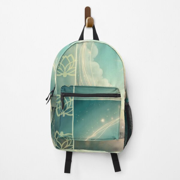 Item preview, Mystic Light Channel – Emerald Green & Soft Gold designed and sold by aluzia.design.