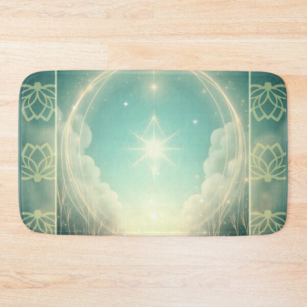 Item preview, Mystic Light Channel – Emerald Green & Soft Gold designed and sold by 	aluzia.design.