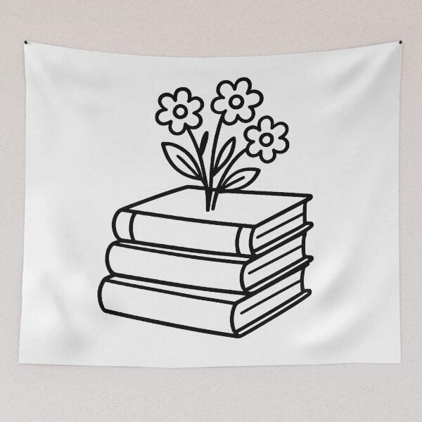 Item preview, Books Black and White  designed and sold by GraphicsClub.