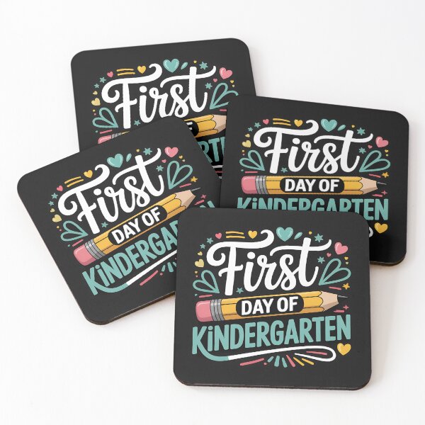 Item preview, First Day of Kindergarten Back To School Poster designed and sold by RayDigital.