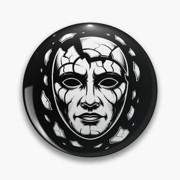 Item preview, Damaged Porcelain Mask designed and sold by HowMonkeyShop.