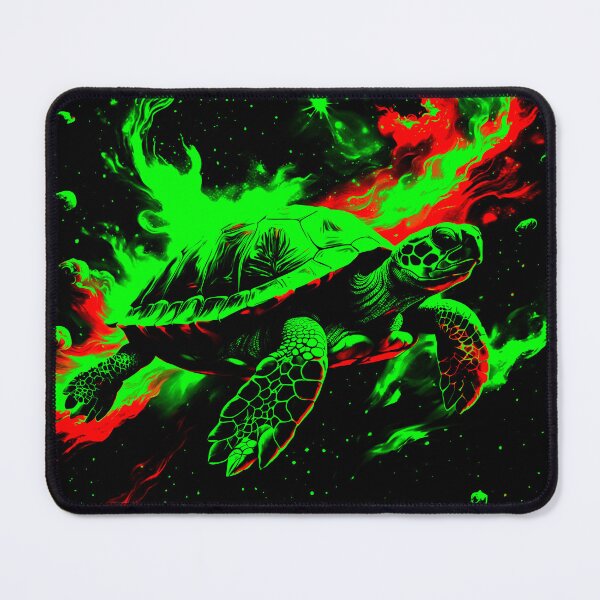 Item preview, Turtle Flying In Space designed and sold by asurtiumgreen.