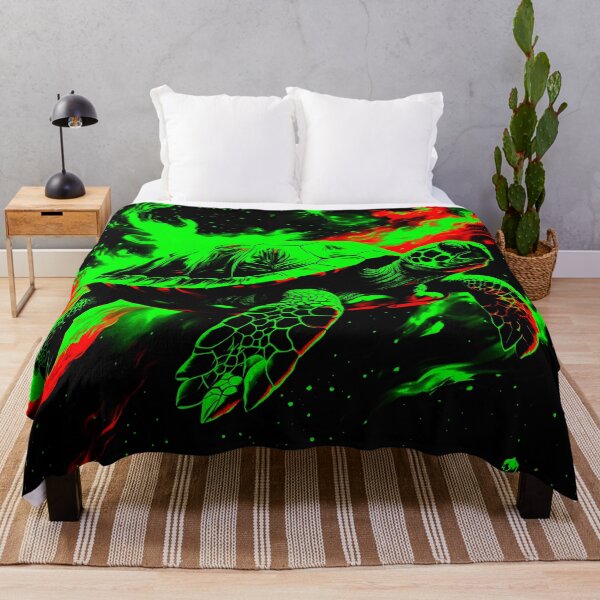 Item preview, Turtle Flying In Space designed and sold by asurtiumgreen.