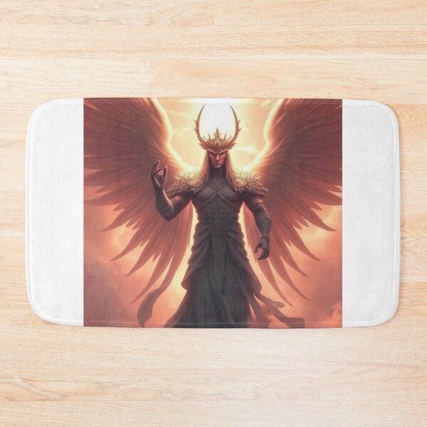 Item preview, Celestial warrior angel in a divine sunrise designed and sold by María Creativity Studio.