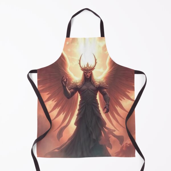 Item preview, Celestial warrior angel in a divine sunrise designed and sold by María Creativity Studio.