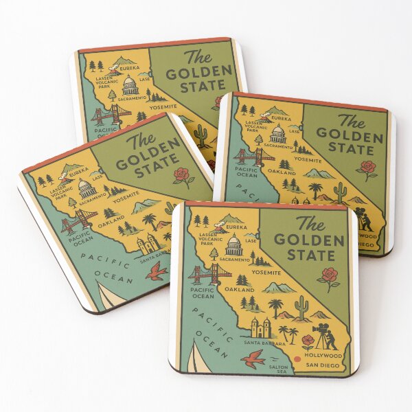 Item preview, California  designed and sold by HeritageTrading.