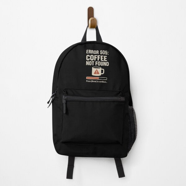 Item preview, Error 505: Coffee Not Found - Programmer Coffee Tee designed and sold by Work Life Tees.