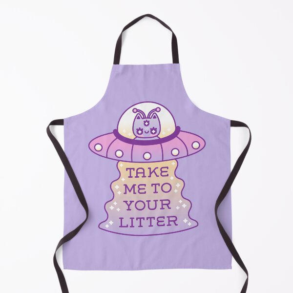 Item preview, Take Me to Your Litter – Alien Cat UFO Design designed and sold by musingtreeart.