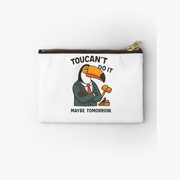 Item preview, Funny Toucan Cartoon – Procrastination Bird ‘Maybe Tomorrow designed and sold by VisionTear.