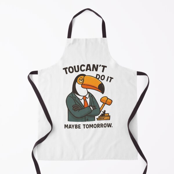 Item preview, Funny Toucan Cartoon – Procrastination Bird ‘Maybe Tomorrow designed and sold by VisionTear.