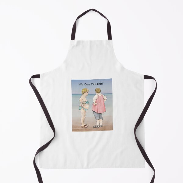 Item preview, Losing Weight, We Can DO This! Two Chubby Ladies Encouragement designed and sold by JoyfulWhimsy.