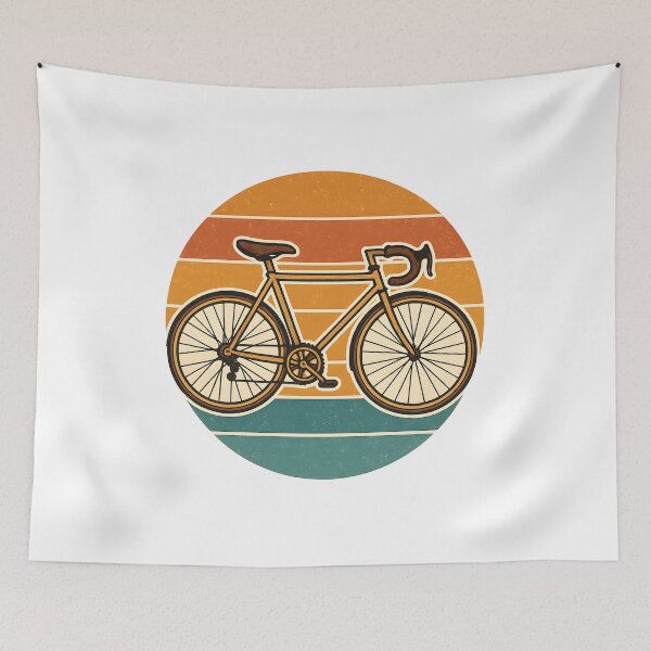 Item preview, Retro Bicycle Ride – Vintage Cycling Design designed and sold by Sztuboo.