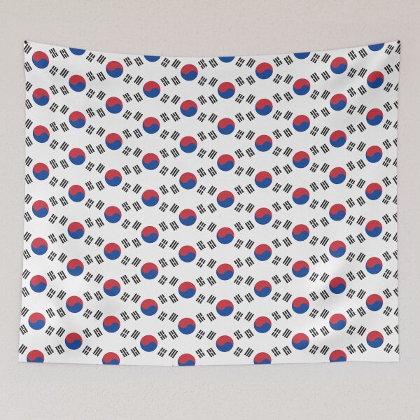 Item preview, South Korean flag Taegukgi designed and sold by UnnieDesign.