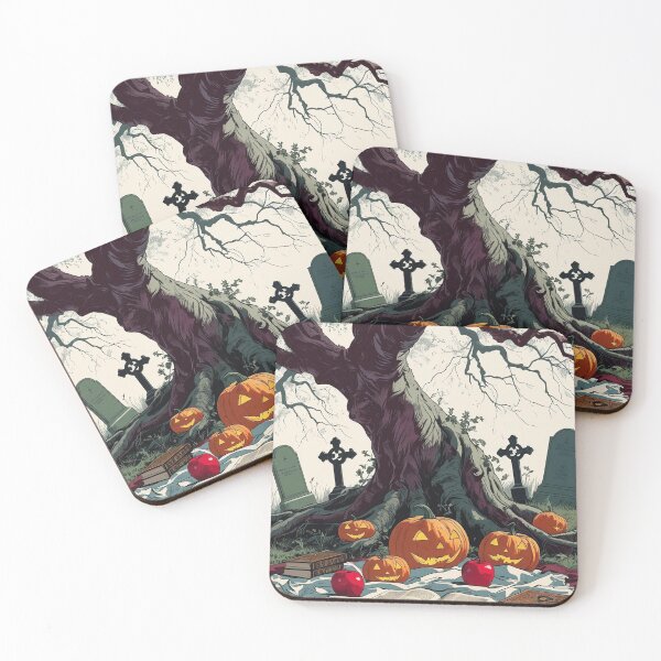 Item preview, Autumn Graveyard Picnic – Gothic Cottagecore Halloween designed and sold by Deezyned.