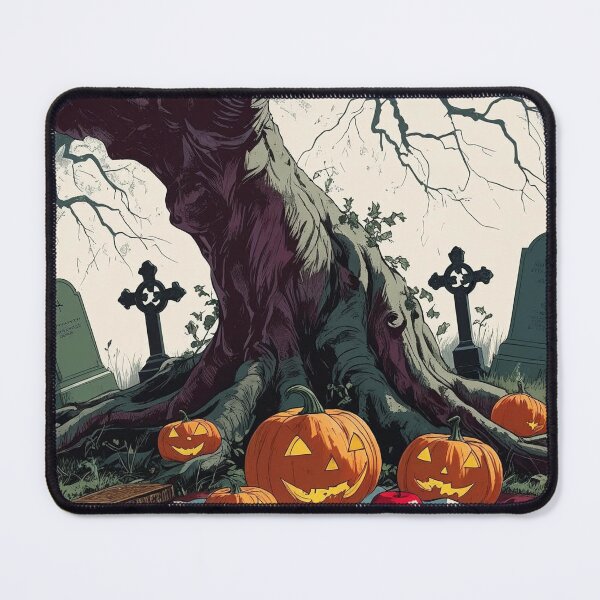 Item preview, Autumn Graveyard Picnic – Gothic Cottagecore Halloween designed and sold by Deezyned.