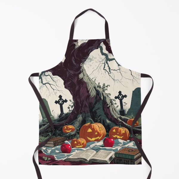 Item preview, Autumn Graveyard Picnic – Gothic Cottagecore Halloween designed and sold by Deezyned.