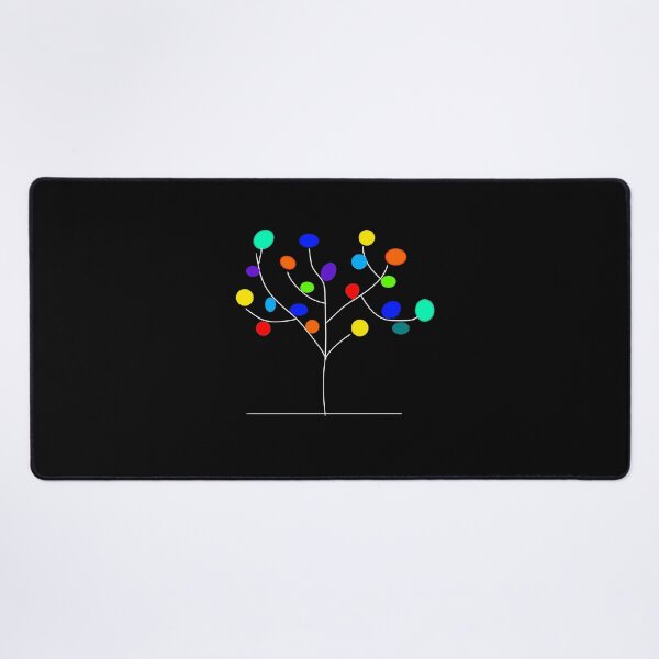 Item preview, Abstract rainbow tree designed and sold by Stefrait-7.