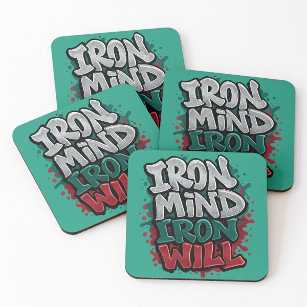 Item preview, Iron Mind Iron Will Graffiti Power Design designed and sold by RedHow.