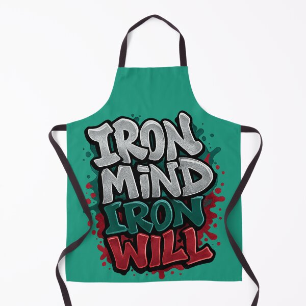 Item preview, Iron Mind Iron Will Graffiti Power Design designed and sold by RedHow.