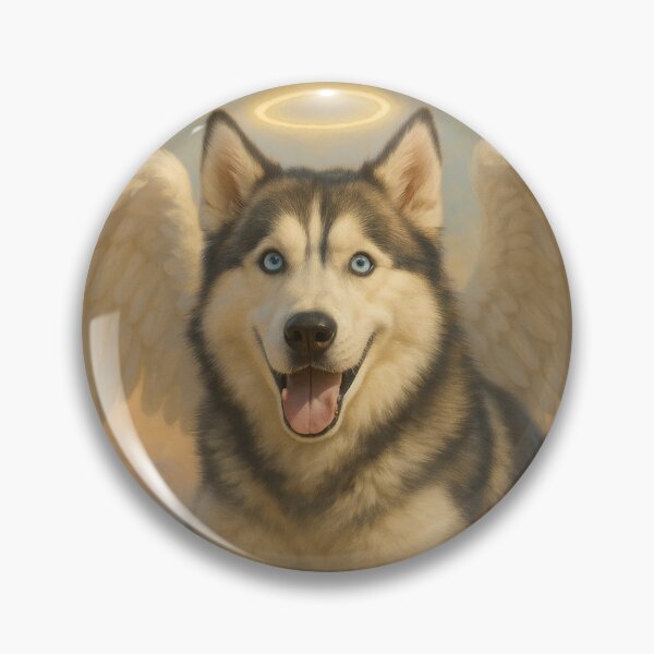 Item preview, Husky angel blue eyes designed and sold by DesignsByEzzie.