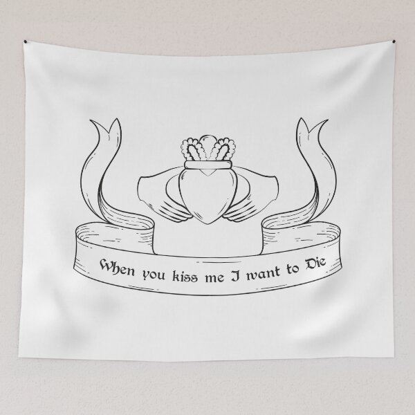 Item preview, Buffy "When you kiss me I want to die" designed and sold by Chimera Craft.