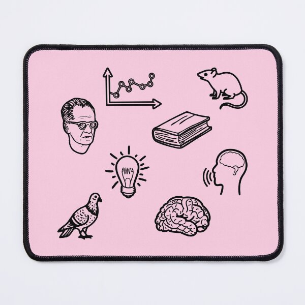 Item preview, Icons of Behaviorism- Black/Baby Pink designed and sold by KaleidoscopeBA.