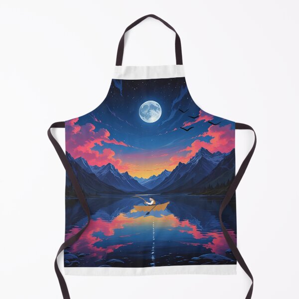 Item preview, lake with a sunset designed and sold by EliFactory.