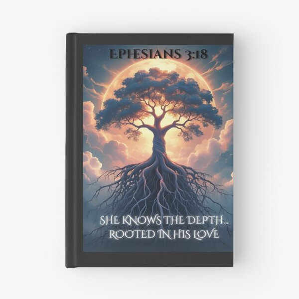Item preview, Rooted in His Love — Ephesians 3:18 Inspirational Art designed and sold by GuidedFaithCo.