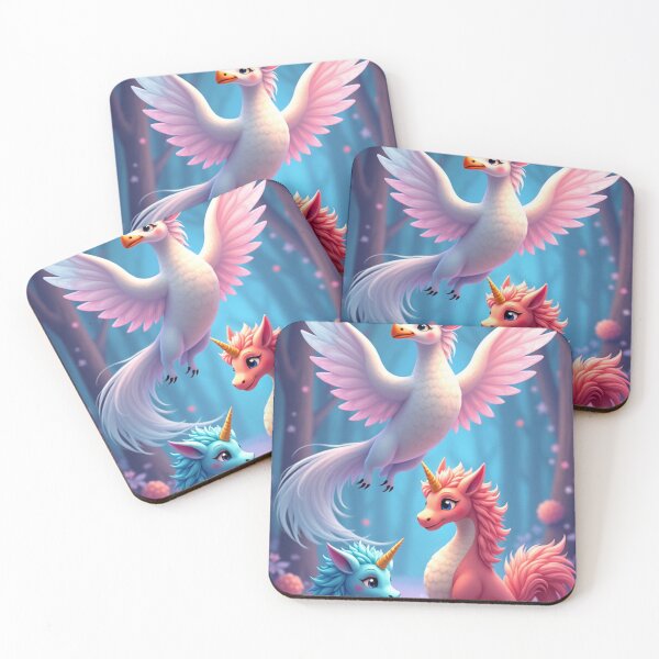Item preview, Magical Unicorn Friends in an Enchanted Forest designed and sold by KS Designs Products.