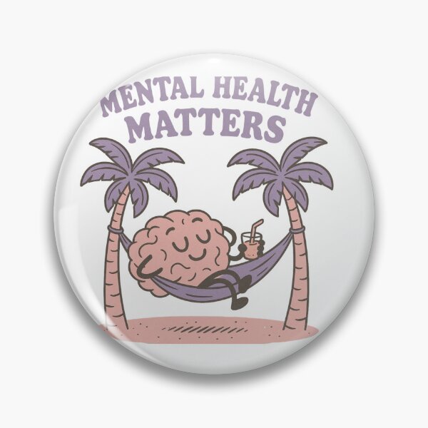 Item preview, Mental Health Matters Sticker  designed and sold by Travelcases.