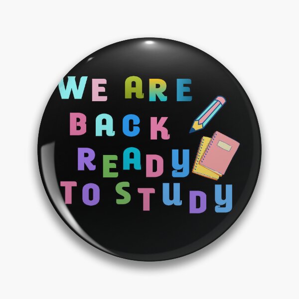 Item preview, We Are Back Ready To Study  designed and sold by Roova-art.