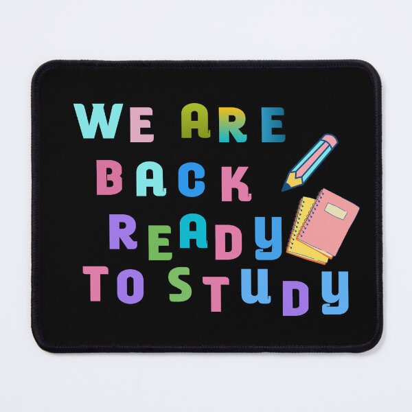 Item preview, We Are Back Ready To Study  designed and sold by Roova-art.