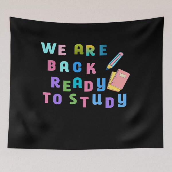 Item preview, We Are Back Ready To Study  designed and sold by Roova-art.