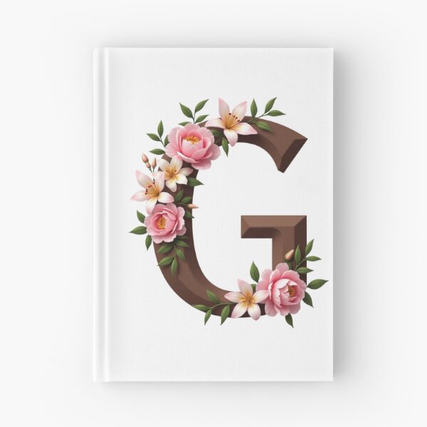 Aperçu de l'œuvre Lettre G du monogramme floral créée et vendue par rustyroofco.