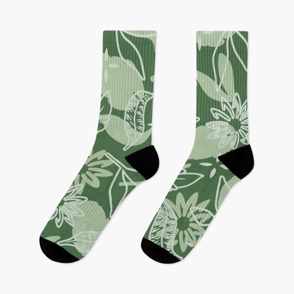 Item preview, Green Garden Leaf Print Seamless Repeat designed and sold by Sharon Schwalbe.