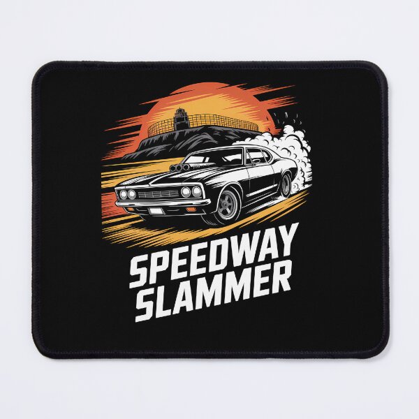 Item preview, Speedway Slammer Fast Lane Vibes designed and sold by Stock4U.