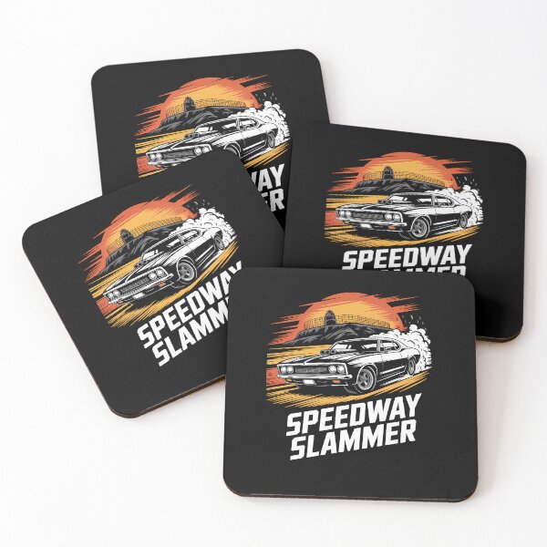 Item preview, Speedway Slammer Fast Lane Vibes designed and sold by Stock4U.
