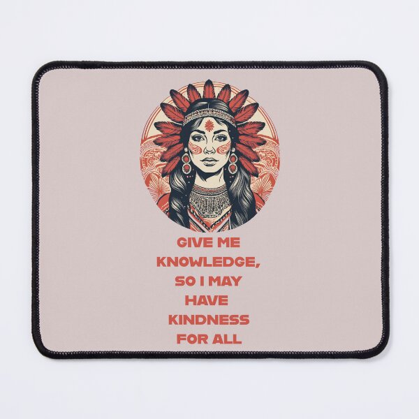 Item preview, give me knowledge, so I may have kindness for all designed and sold by La Loca.