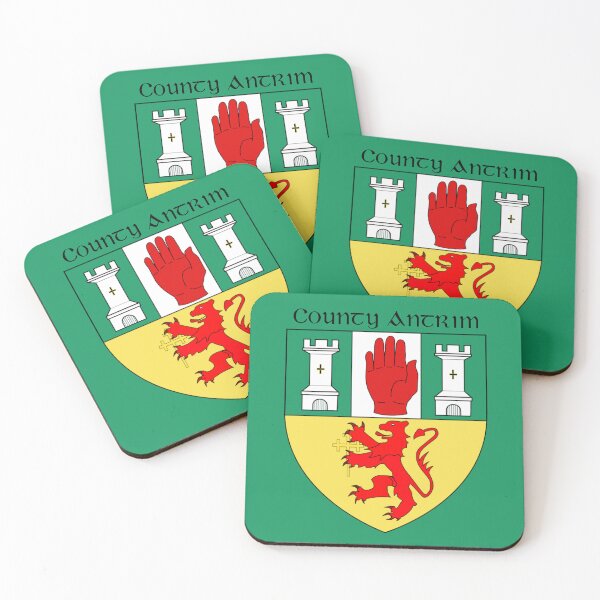 Item preview, Coat of Arms of County Antrim designed and sold by Seorai.