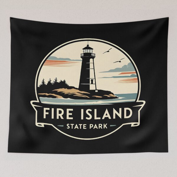 Item preview, Fire Island State Park - New York State  designed and sold by GoodOldVintage.