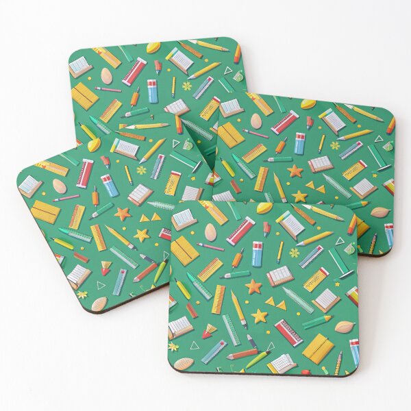 Item preview, Classroom Supplies Pattern designed and sold by Vision Crafted.