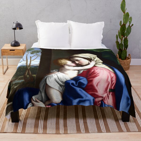 Item preview, Giovanni Battista Salvi - The Virgin and Child Embrace designed and sold by Jon-Baran.