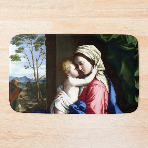 Item preview, Giovanni Battista Salvi - The Virgin and Child Embrace designed and sold by Jon-Baran.
