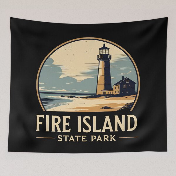Item preview, Fire Island State Park - New York State  designed and sold by GoodOldVintage.