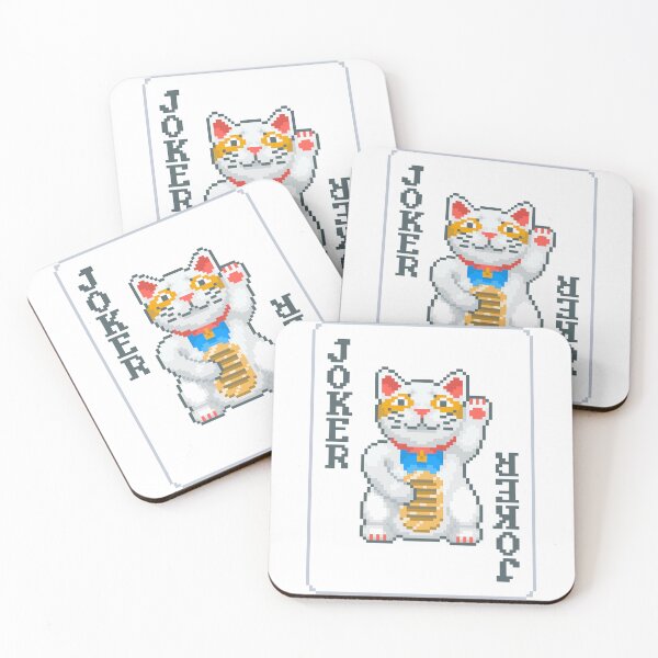 Item preview, Lucky Cat Joker Balatro designed and sold by Gautamaa.