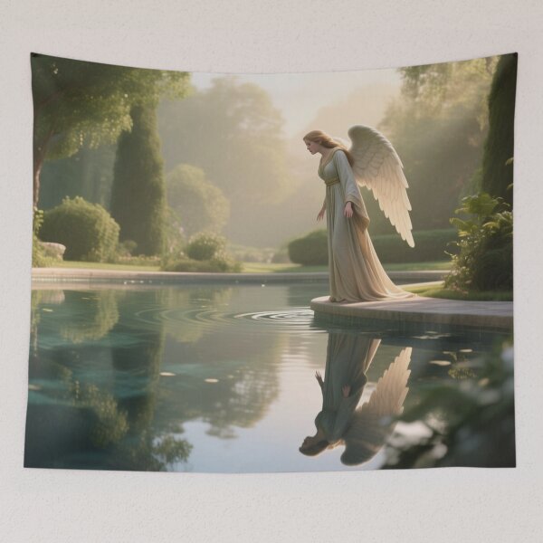 Item preview, Angel by the Reflecting Pool designed and sold by shakespeare1212.