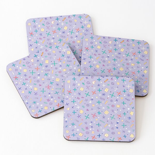 Item preview, Math and Shapes Pattern designed and sold by Vision Crafted.