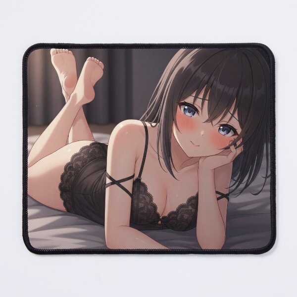 Item preview, Petite girl Waifu relaxing in her bed designed and sold by GerwantSHOP.